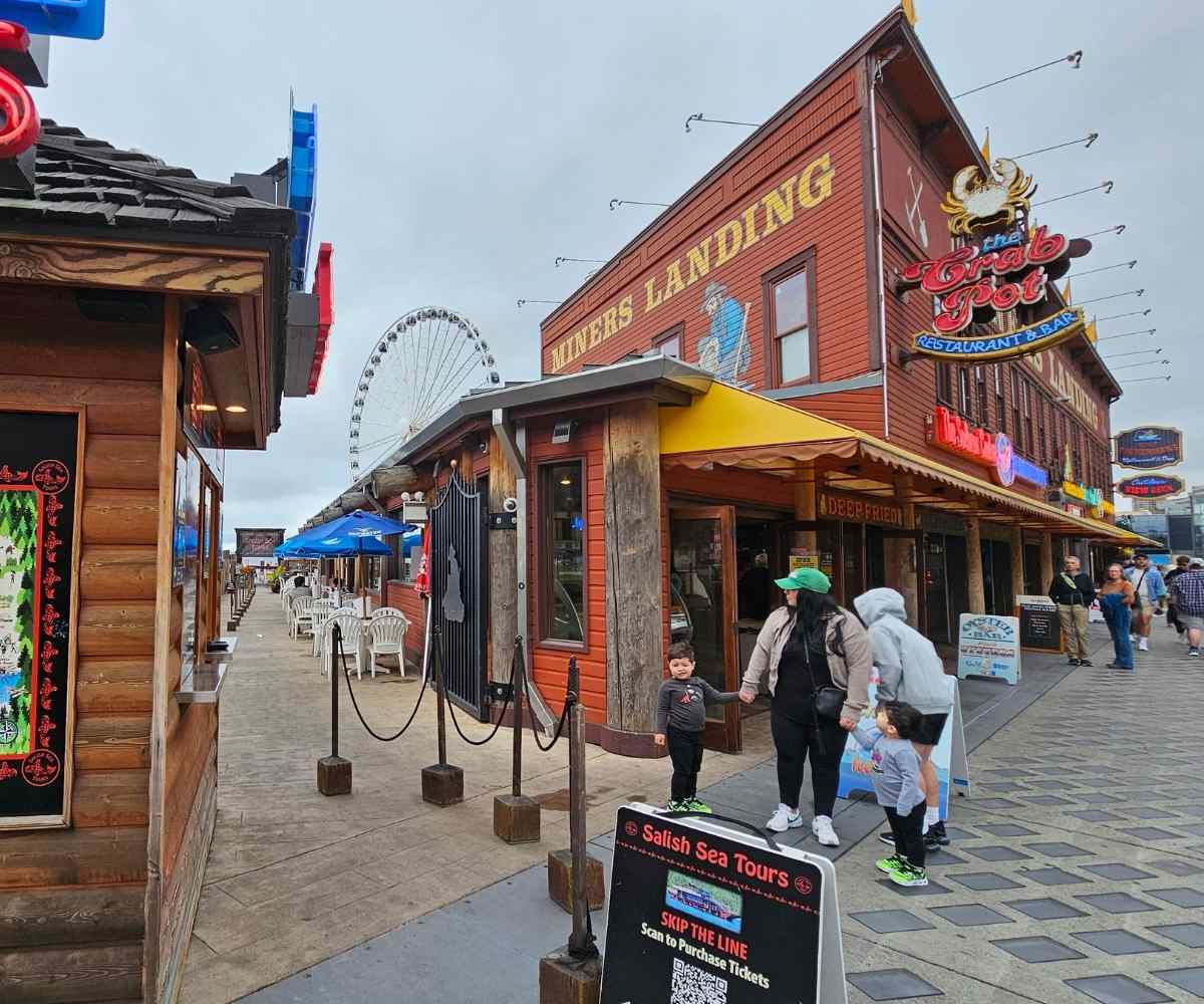 Cruise Port of Seattle in the USA