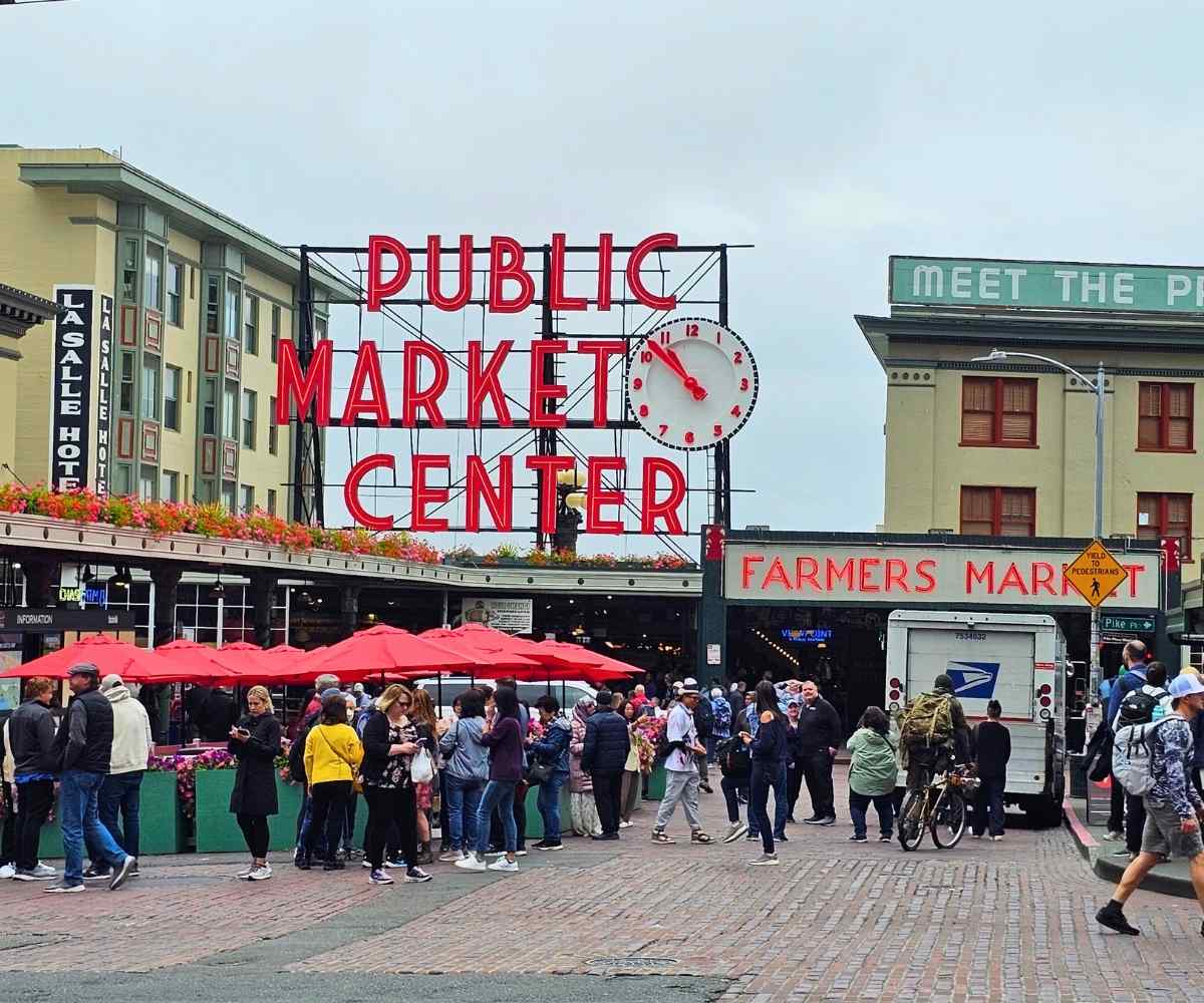 Cruise Port of Seattle in the USA
