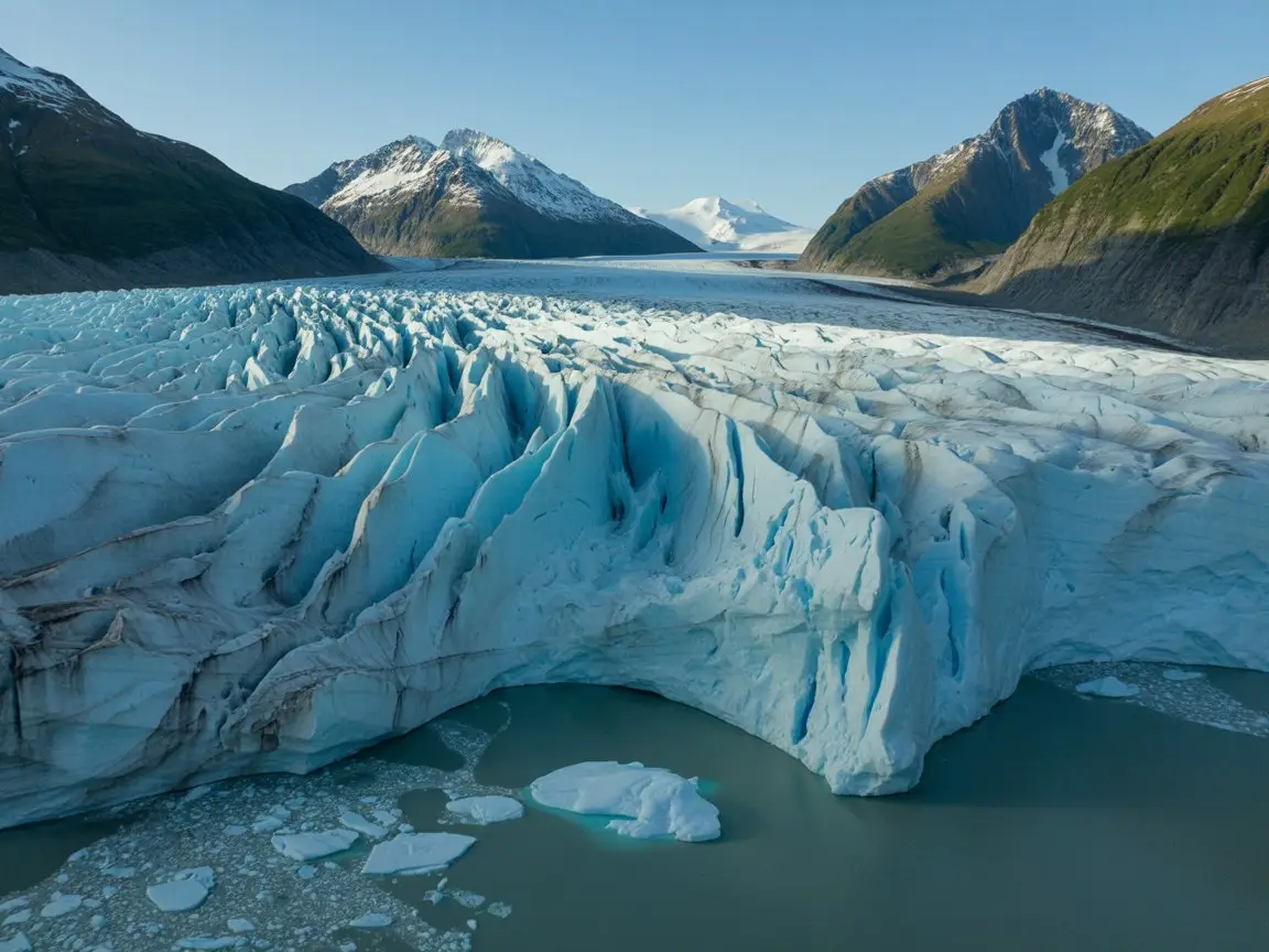Mendenhall Glacier in Alaska