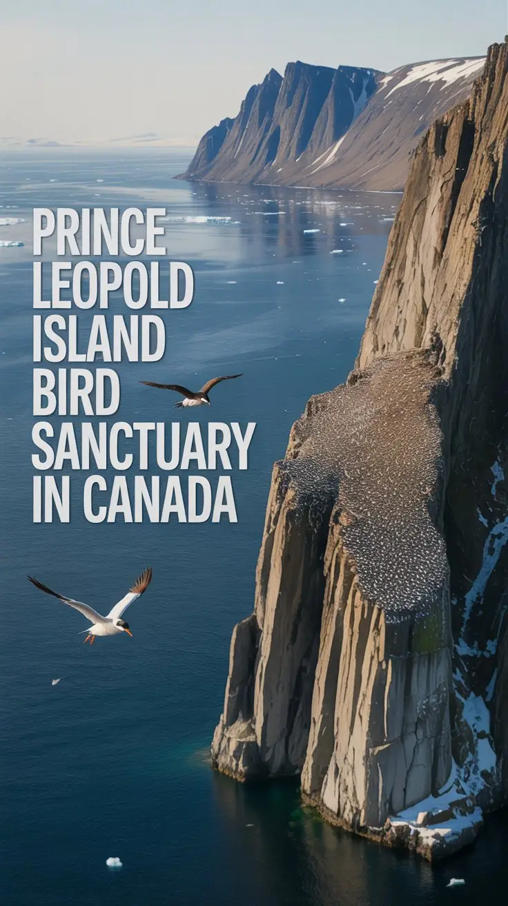 Prince Leopold Island Bird Sanctuary in Canada