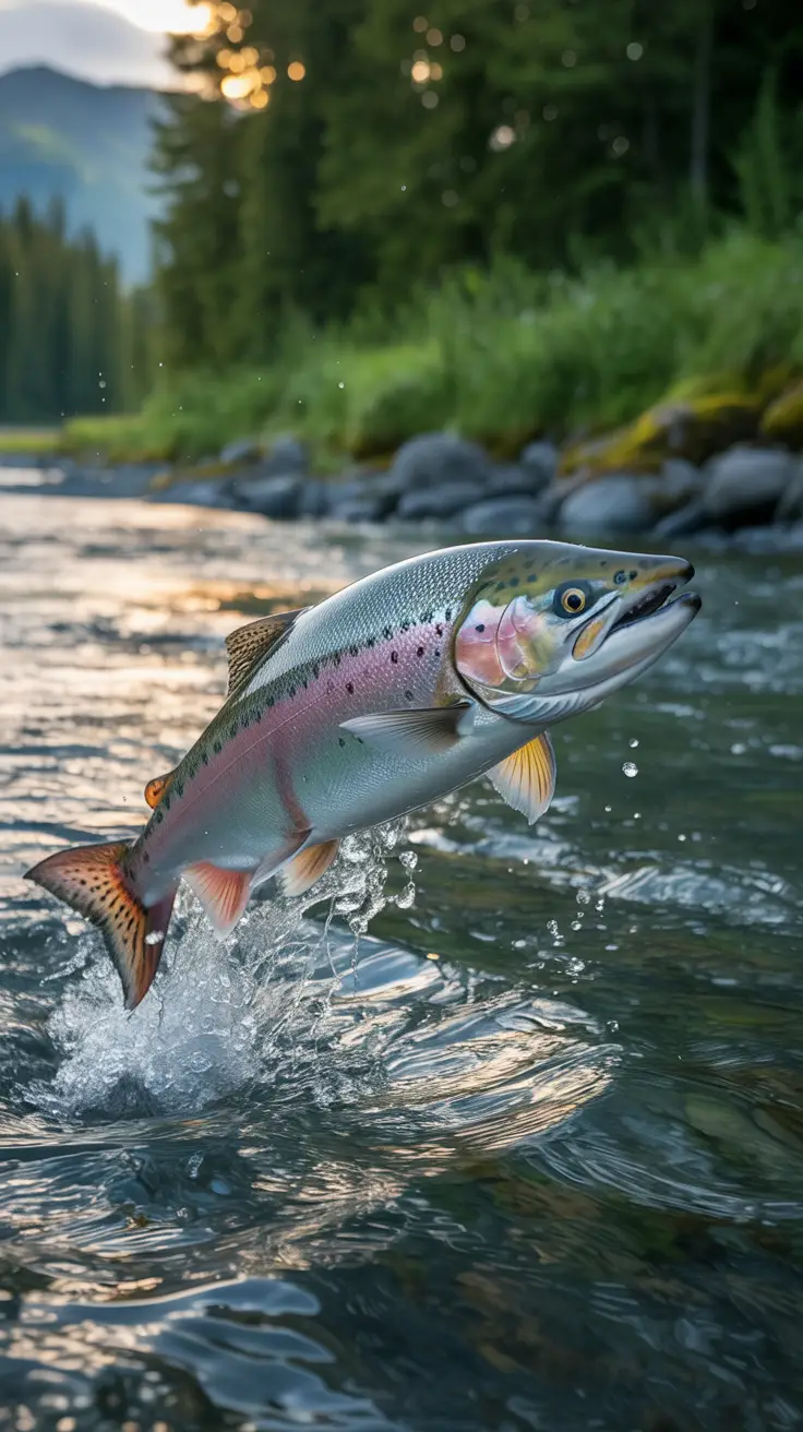 Where to See Salmon From Your Cruise Ship