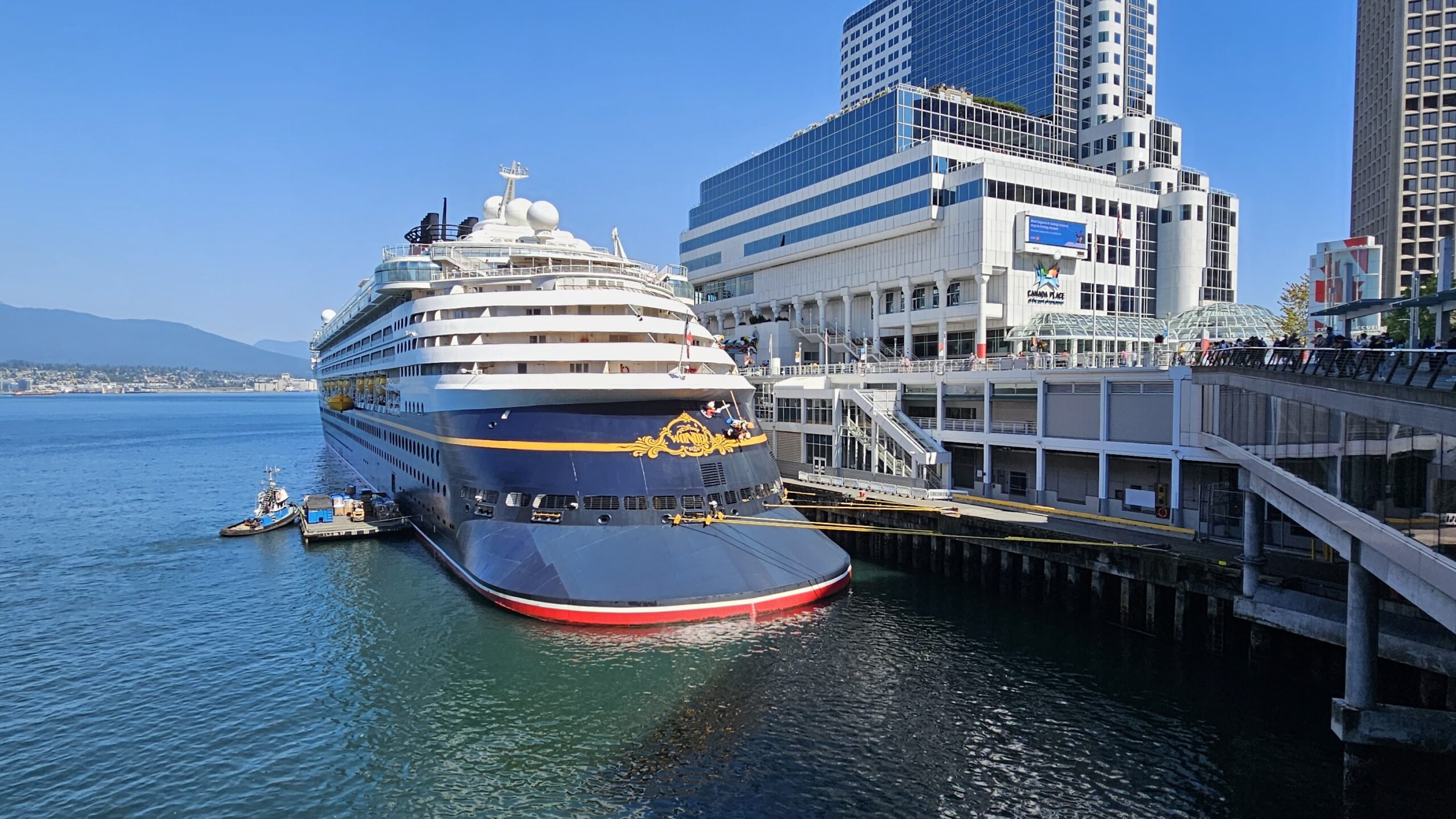 Disney Cruises Line at Vancouver Port
