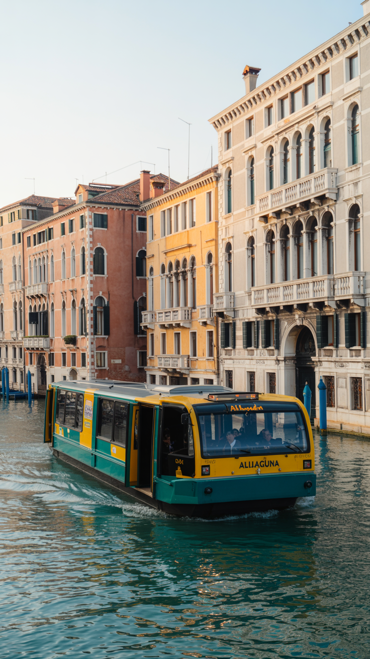 The Alilaguna Water Bus: A Middle Ground