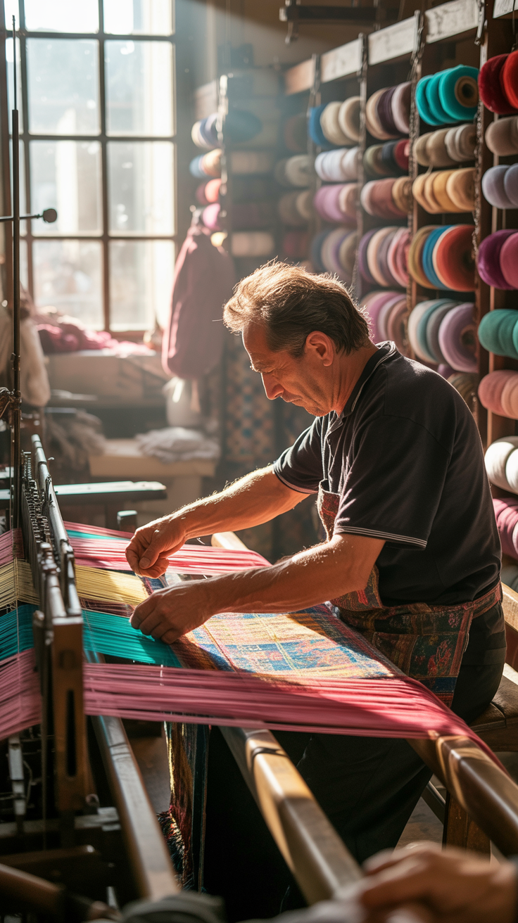Traditional Textile and Velvet Weavers