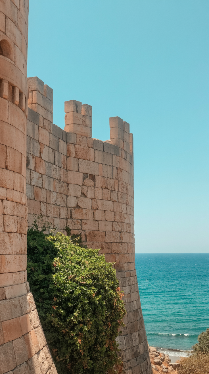 Rhodes Medieval Walls and Proper Convenience