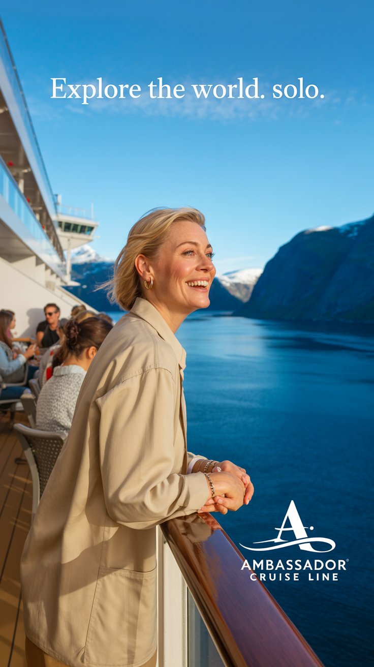 Ambassador Cruise Line Budget-Friendly Solo Options from the UK