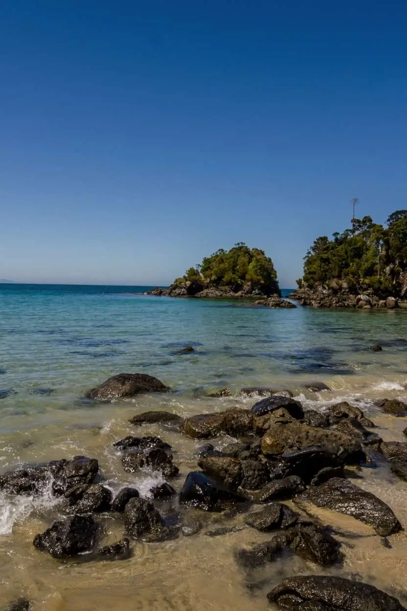 Beach on Stewart Island, New Zealand