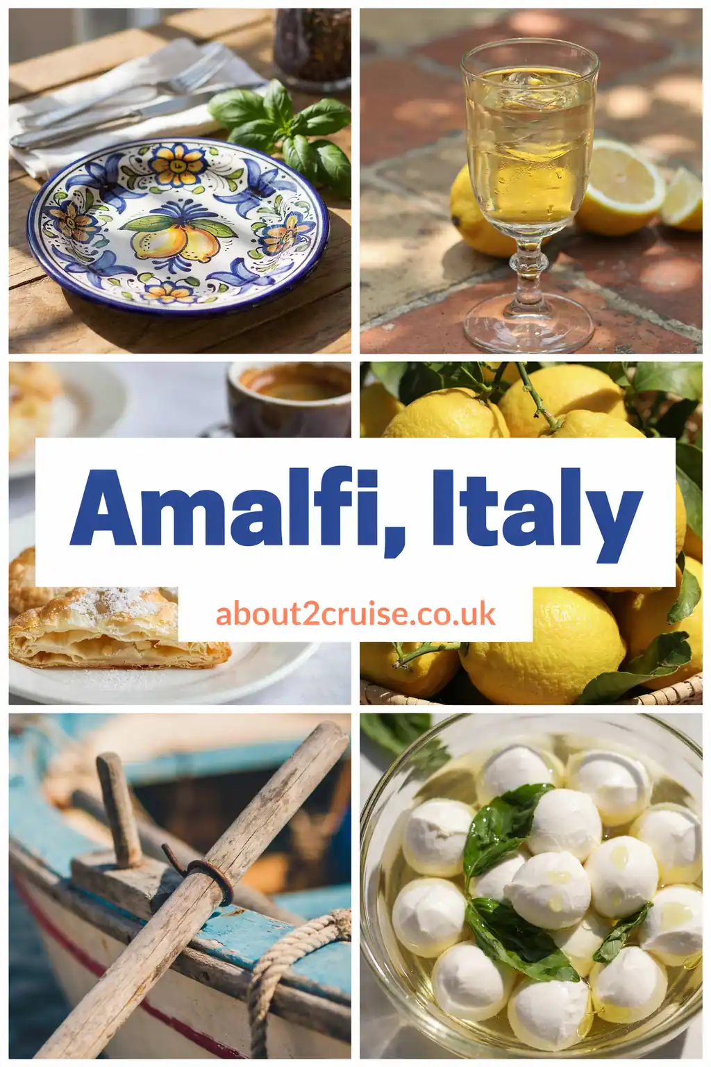 Amalfi cruise port: vision board of local experiences in Amalfi, Italy