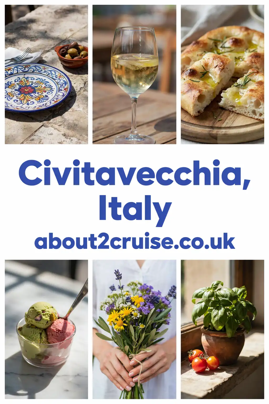 Civitavecchia cruise port: vision board of local experiences in Civitavecchia, Italy