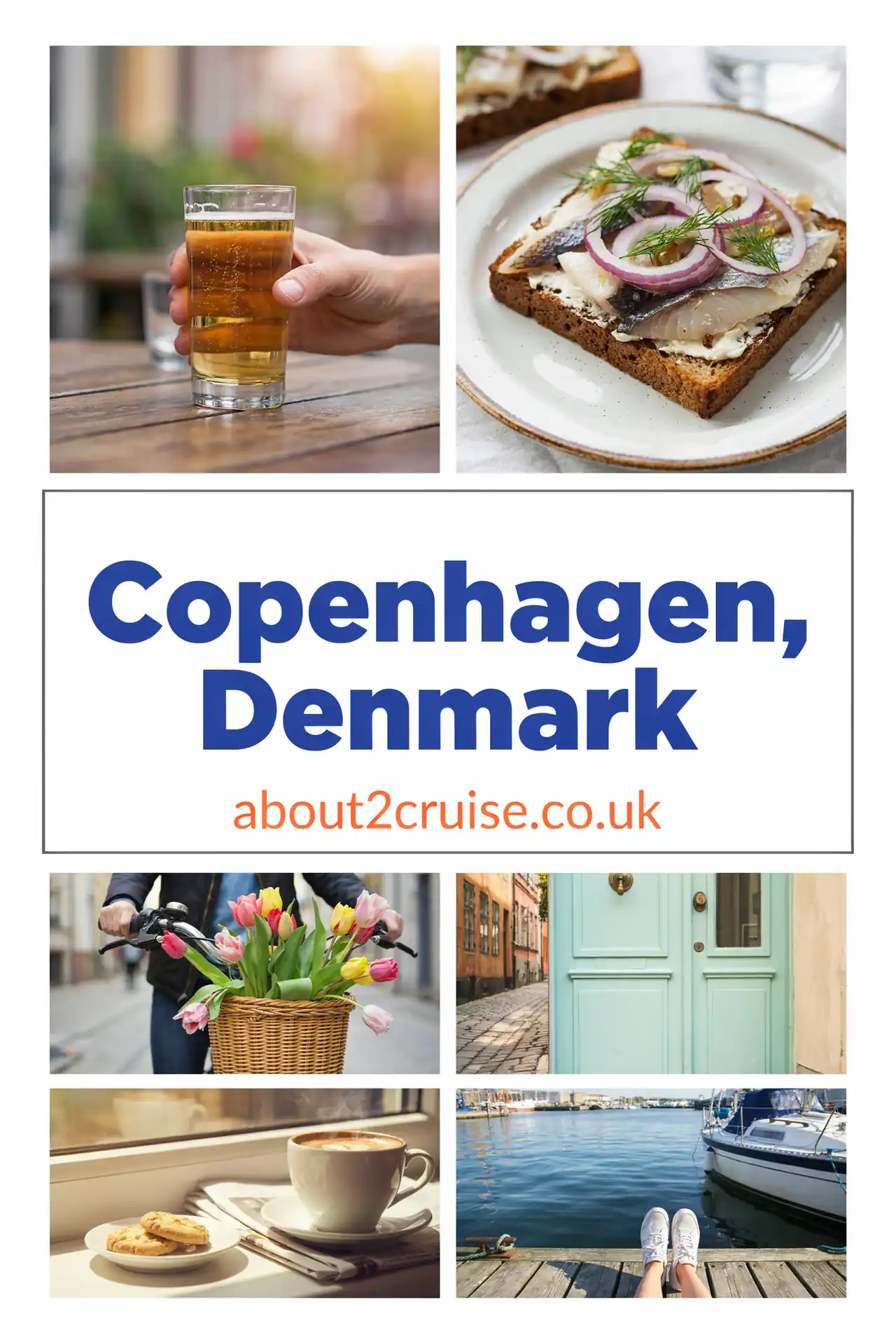 Copenhagen cruise port: vision board of local experiences in Copenhagen, Denmark