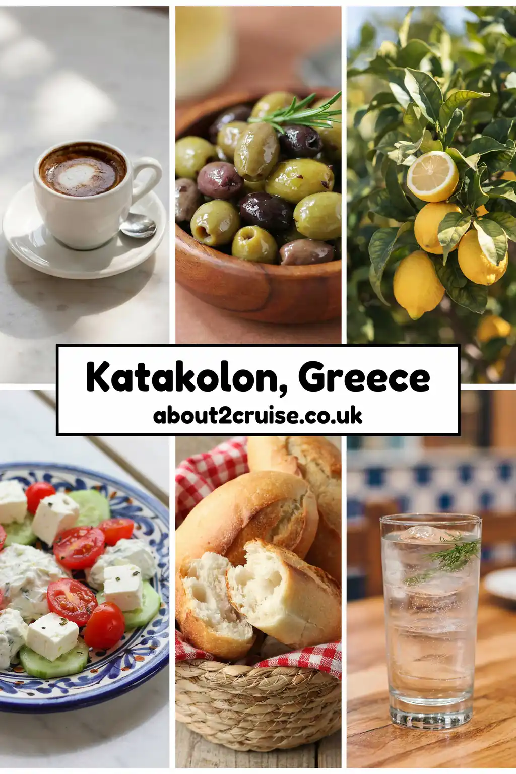 Katakolon cruise port: vision board of local experiences in Katakolon, Greece