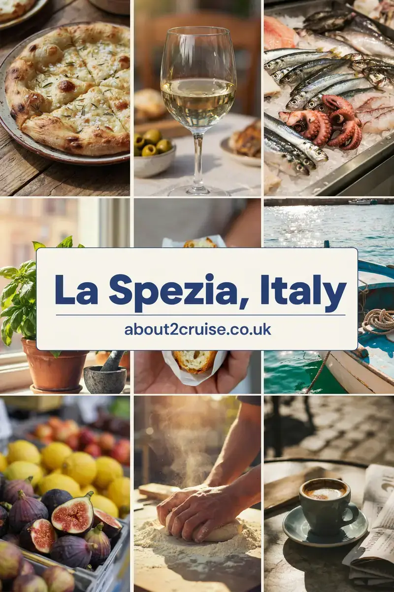La Spezia cruise port: vision board of local experiences in La Spezia, Italy
