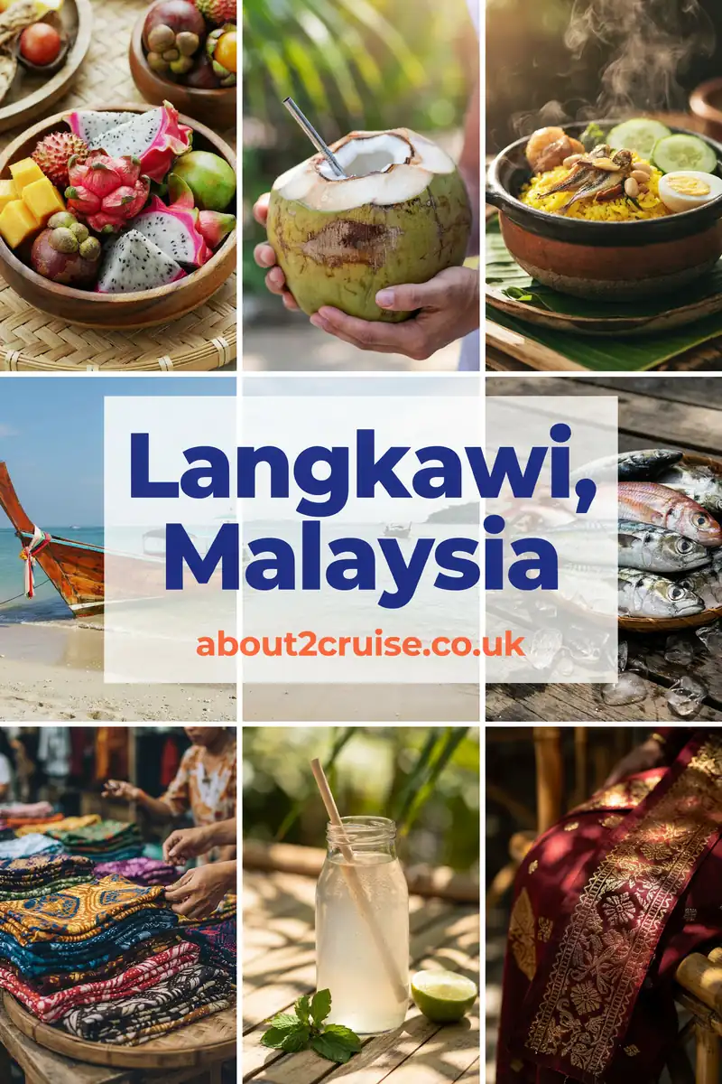 Langkawi cruise port: vision board of local experiences in Langkawi, Malaysia