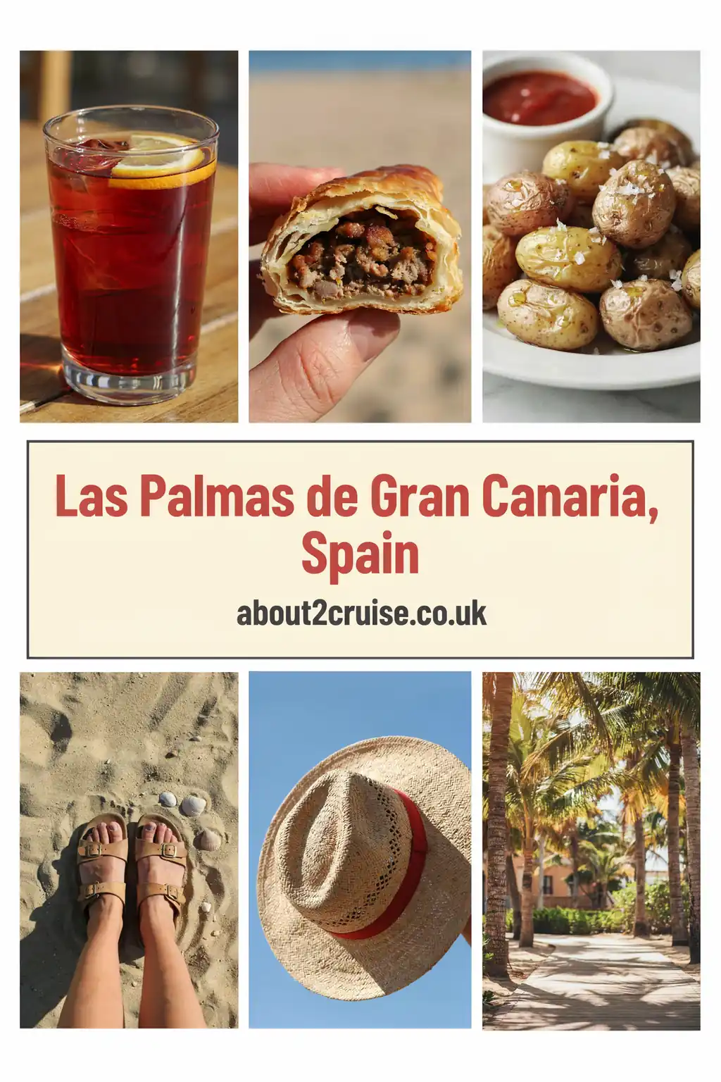 Las Palmas de Gran Canaria cruise port: vision board of close up local experiences in Las Palmas de Gran Canaria, Spain