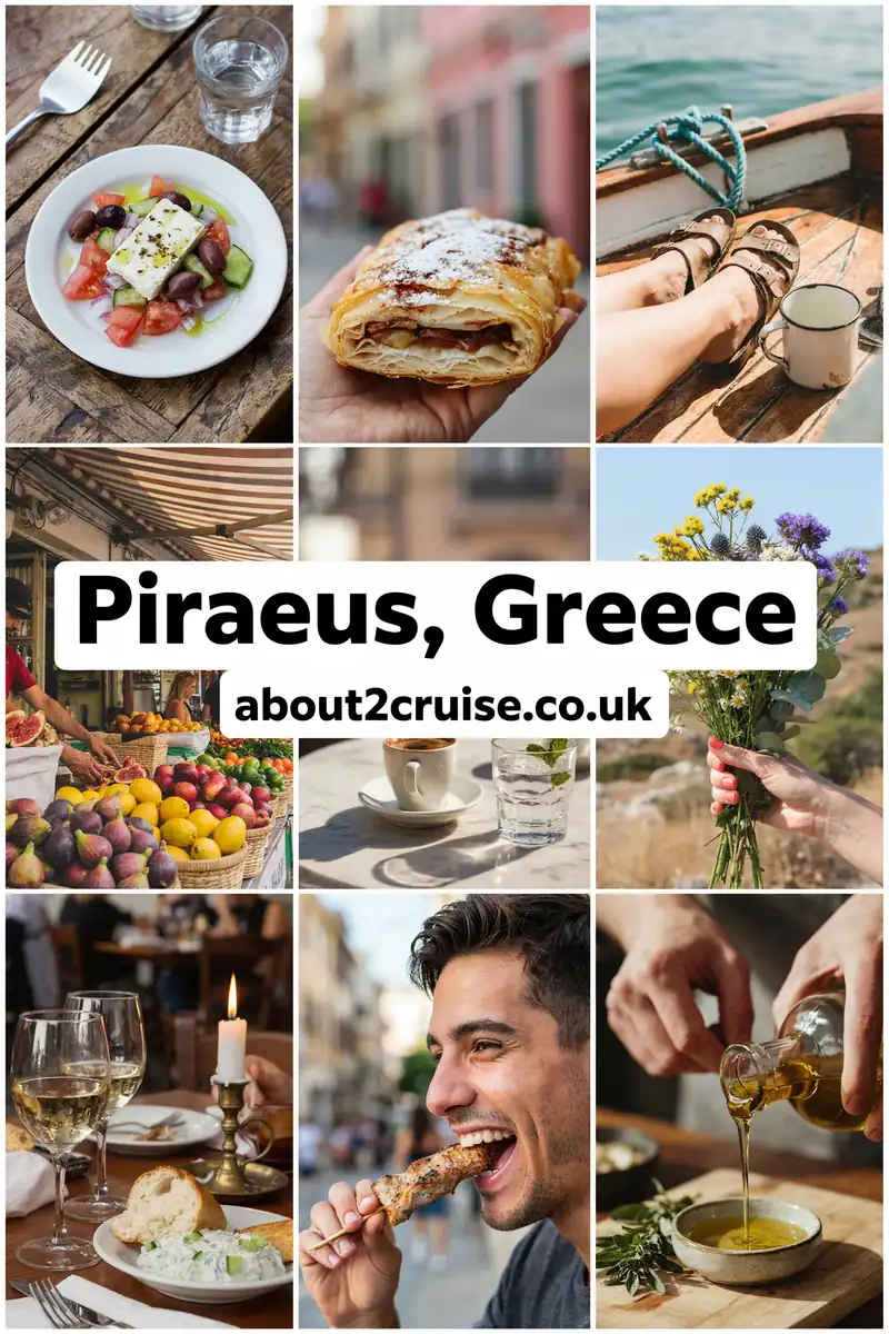 Piraeus cruise port: vision board of local experiences in Piraeus, Greece