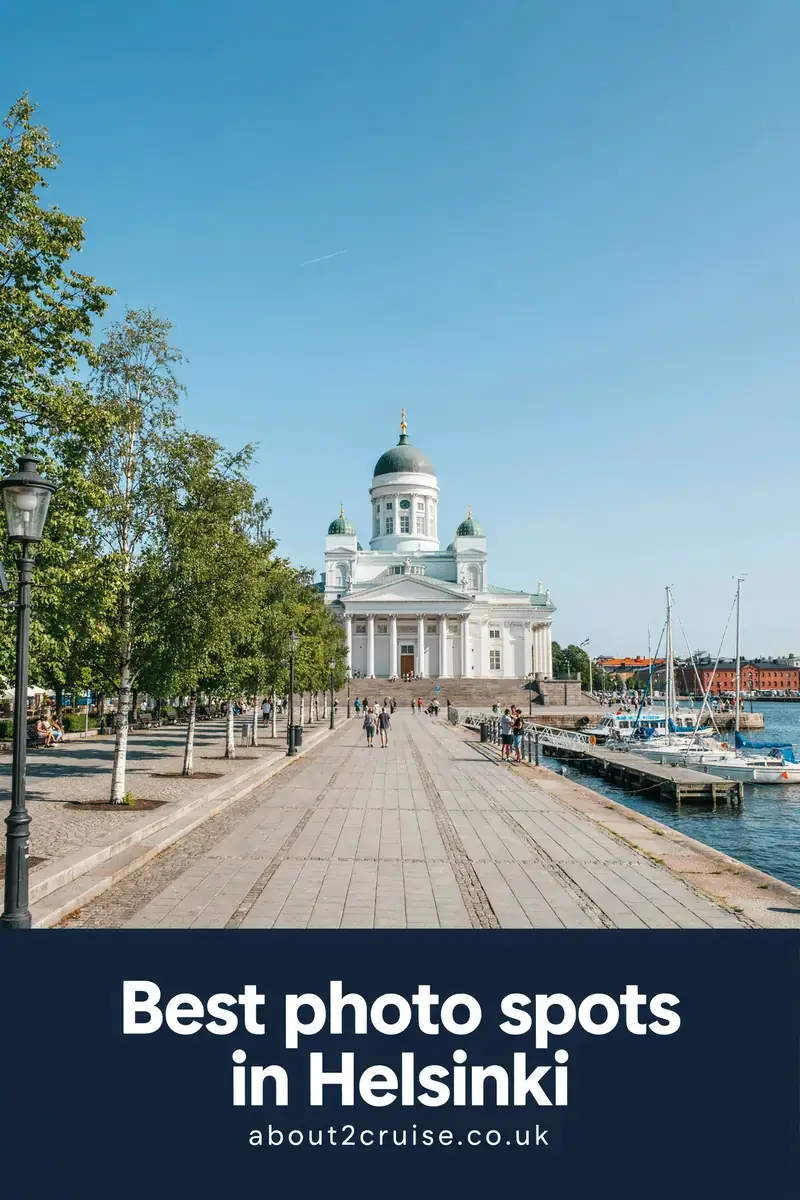Helsinki cruise port: popular scene for best photo spots in the city