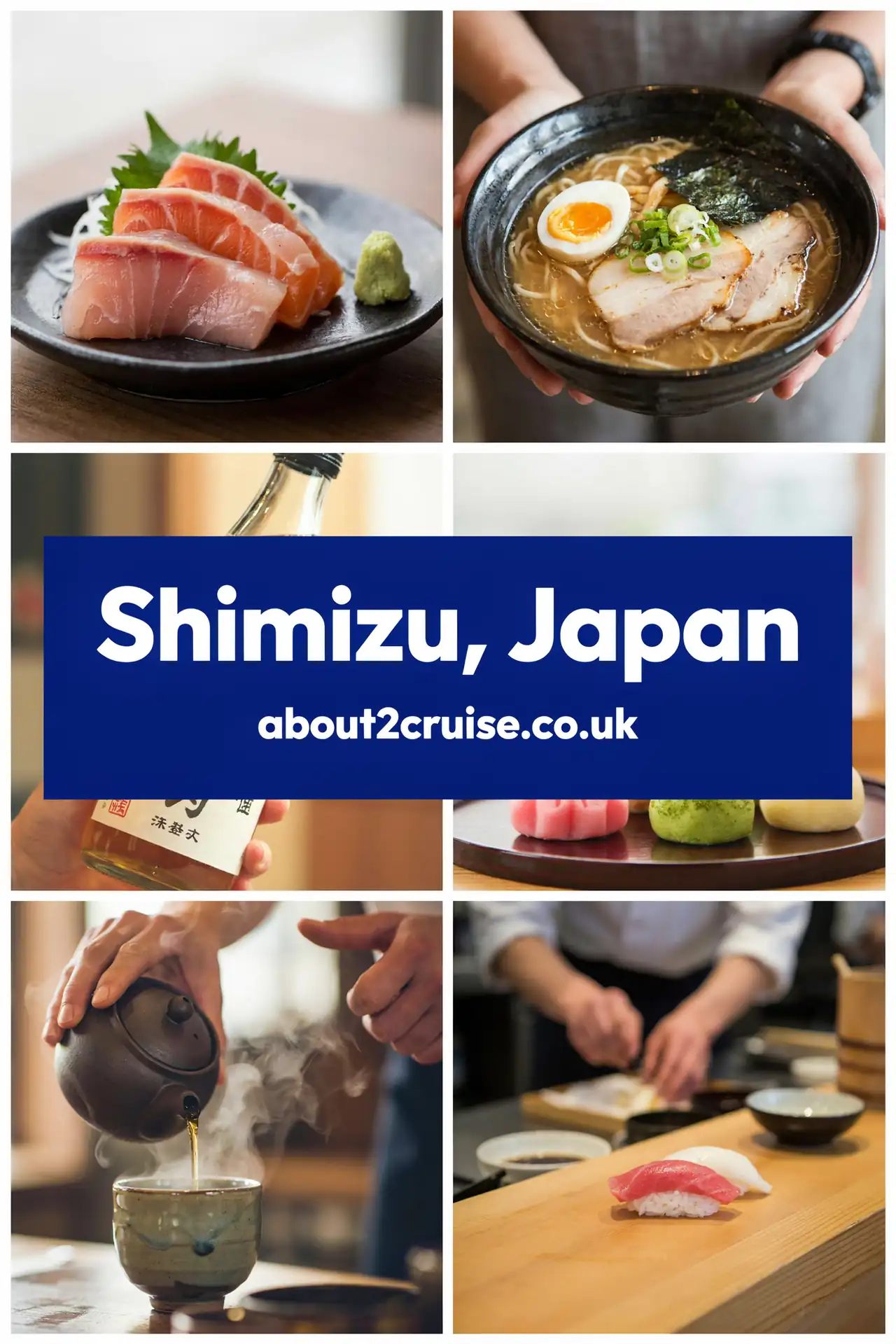 Shimizu cruise port: vision board of local experiences in Shimizu, Japan