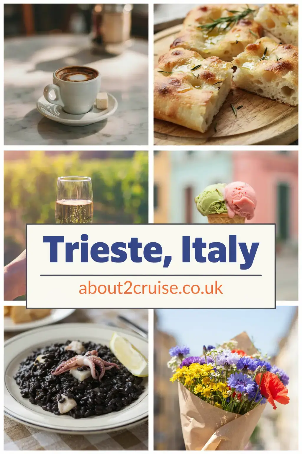 Trieste cruise port: vision board of local experiences in Trieste, Italy